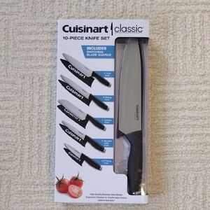 Cuisinart Classic Knife Set with Black Handles